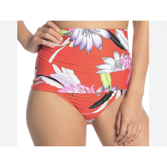 Trina Turk Other - Trina Turk Shangri La Convertible Skirted High Waist Bikini Bottoms | Womens 4